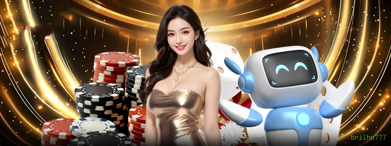 Imagem promocional da brilho777 mostrando a plataforma e suas vantagens